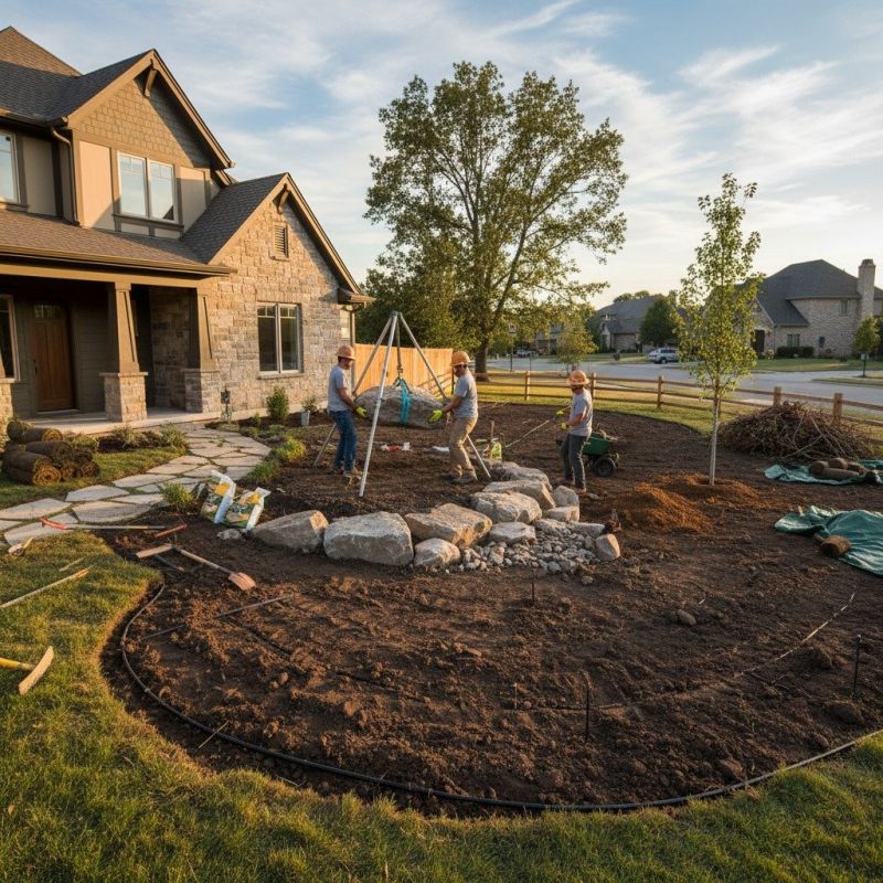 Local Landscaping Designing pros at work